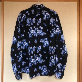 エイチアンドエム(H&M)の花柄　総柄シャツ　Lサイズ(シャツ)