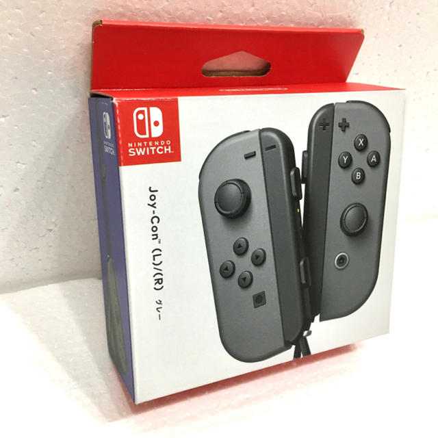 Nintendo Switch(ニンテンドースイッチ)のNintendo Switch Joy-Con (L) / (R) グレー エンタメ/ホビーのゲームソフト/ゲーム機本体(その他)の商品写真