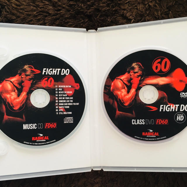 RADICALFITNESSラディカルフィットネス  FIGHTDO CD\u0026DVD No.41