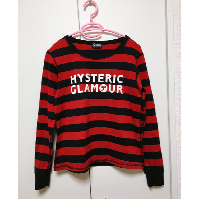 HYSTERIC GLAMOUR - HYSTERIC GLAMOUR ボーダーロングTシャツの通販 by apy's shop｜ヒステリック