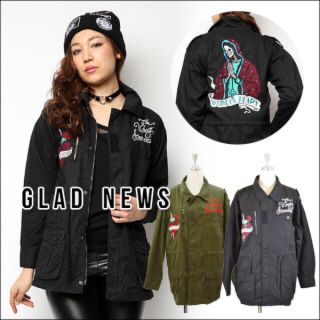 グラッドニュース(GLAD NEWS)のGLAD NEWS アーミージャケット(ミリタリージャケット)