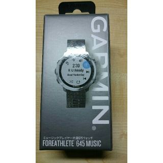 ガーミン(GARMIN)のGARMIN Foreathlete 645 MUSIC Black 新品未使用(トレーニング用品)