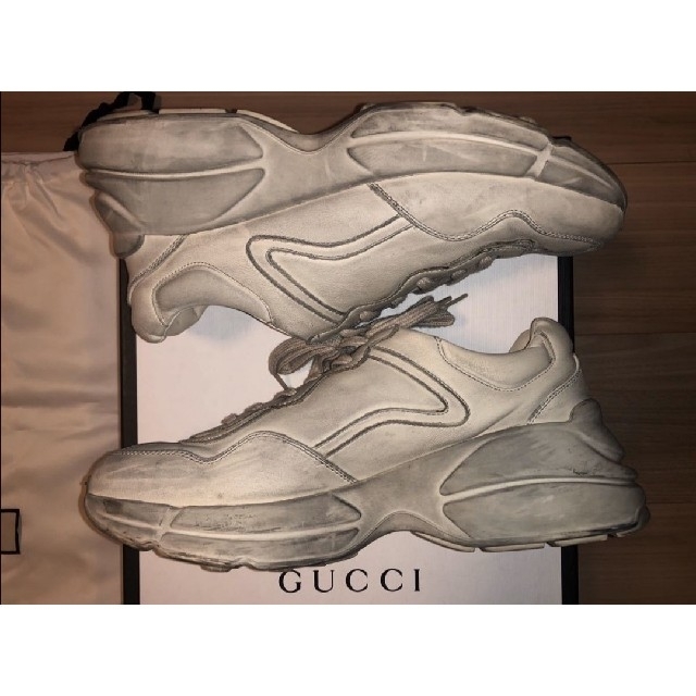 Gucci(グッチ)の【値下げ】美品　GUCCI　スニーカー メンズの靴/シューズ(スニーカー)の商品写真