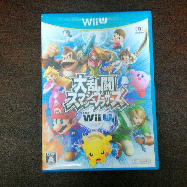 Wii U(ウィーユー)の大乱闘スマッシュブラザーズ for Wii U エンタメ/ホビーのゲームソフト/ゲーム機本体(家庭用ゲームソフト)の商品写真