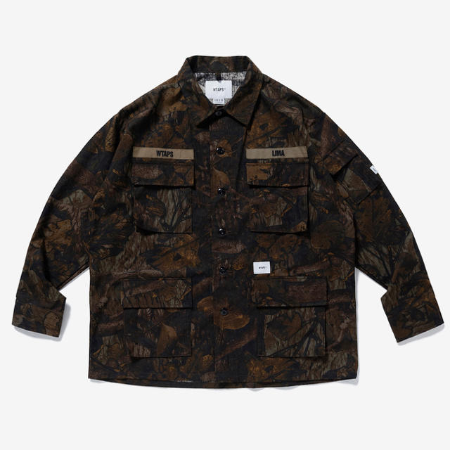 20SS WTAPS JUNGLE LS / SHIRT CAMO M