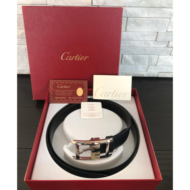 Cartier(カルティエ)の【y.s.k.様ご専用】カルティエ　メンズ　リバーシブルベルト メンズのファッション小物(ベルト)の商品写真