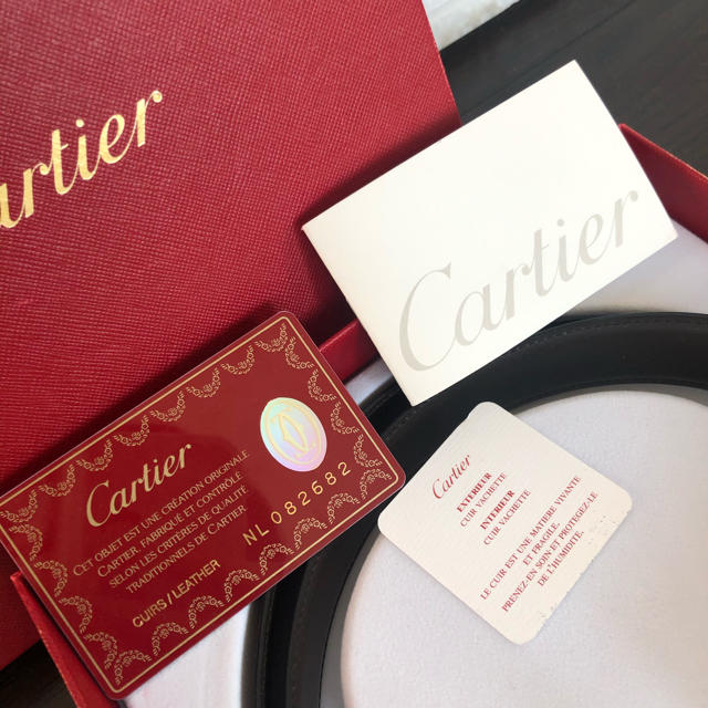 Cartier(カルティエ)の【y.s.k.様ご専用】カルティエ　メンズ　リバーシブルベルト メンズのファッション小物(ベルト)の商品写真