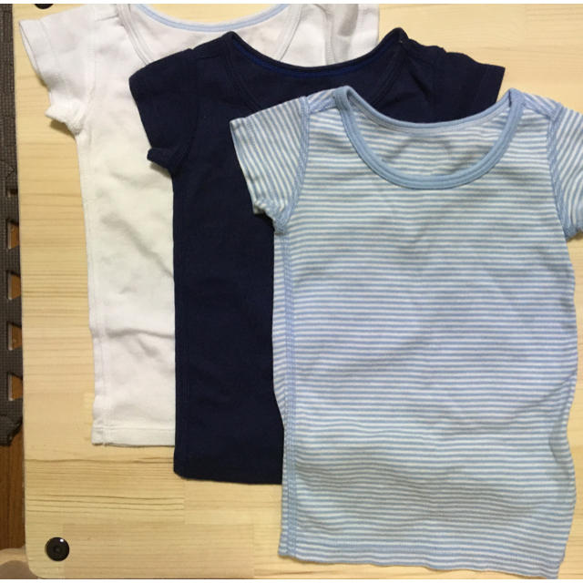 UNIQLO - ごりら様専用商品UNIQLO 肌着 コットン 80サイズ 3枚セットの