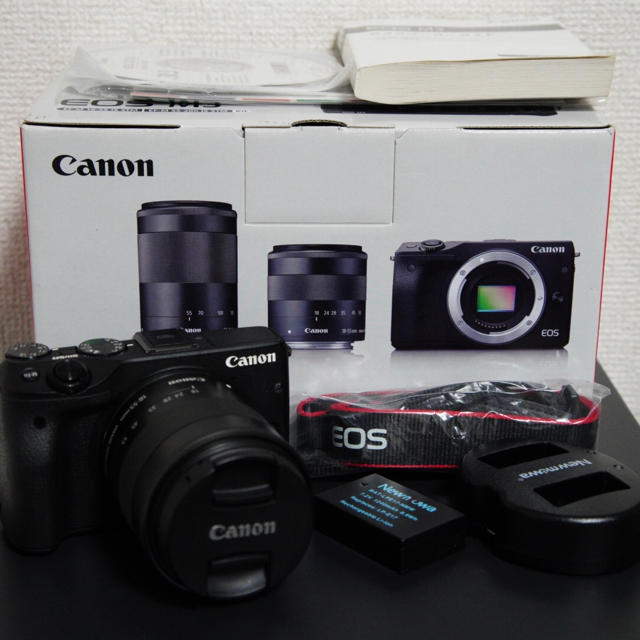 カメラCanon EOS M3 レンズキット キヤノン デジタル 一眼レフ カメラ