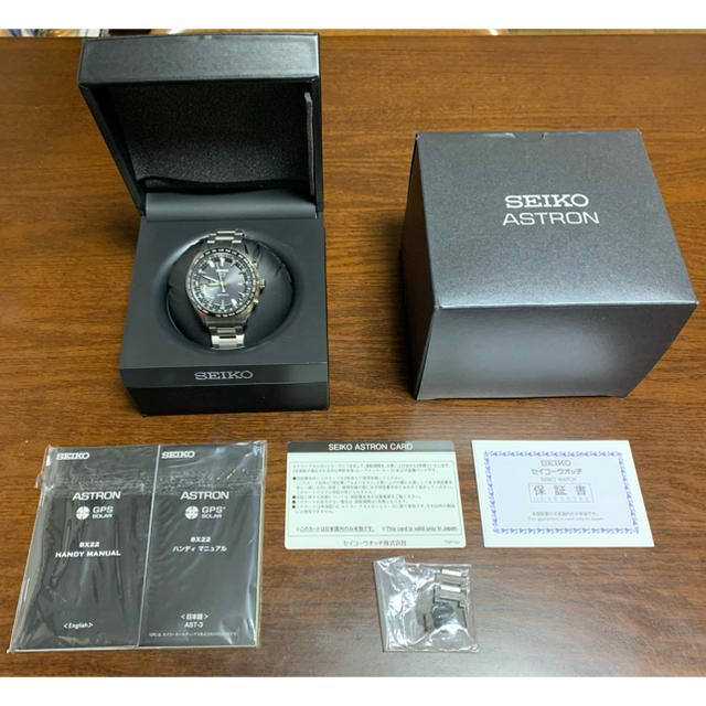 年末のプロモーション特価！ SEIKO - SEIKO ASTRON SBXB085 腕時計 ...