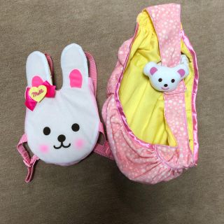 パイロット(PILOT)の美品★メルちゃん だっこひも リュックサック(ぬいぐるみ/人形)