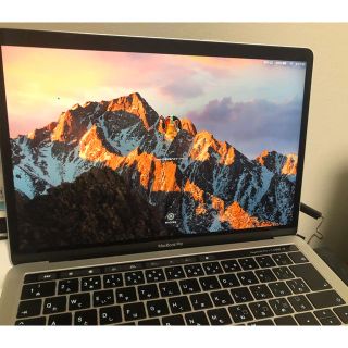 マック(Mac (Apple))のMacBook Pro 2018 13inch Touch Bar(ノートPC)