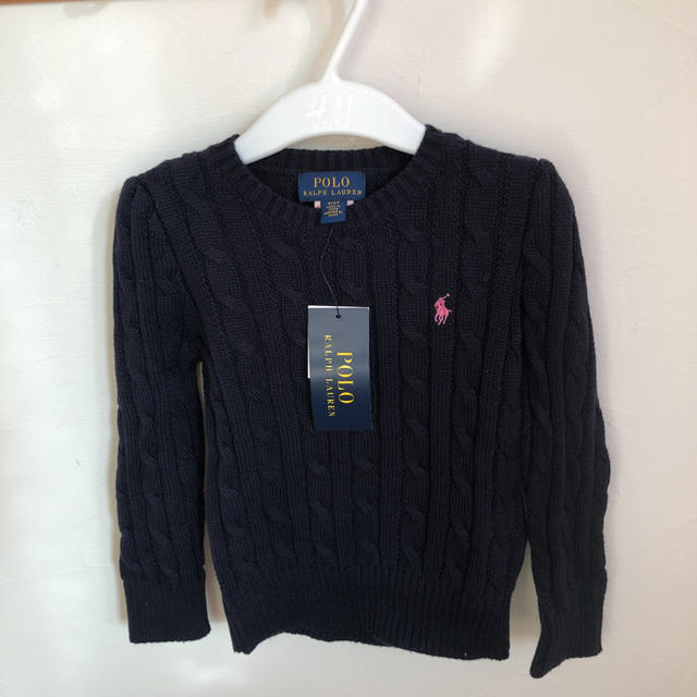 POLO RALPH LAUREN(ポロラルフローレン)のラルフローレン セーター ニット キッズ/ベビー/マタニティのキッズ服女の子用(90cm~)(ニット)の商品写真