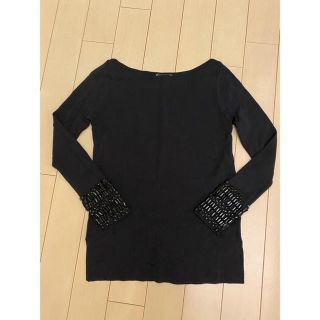 ザラ(ZARA)のZARA ビジュートップス(カットソー(長袖/七分))