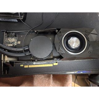 【葉っぱくん様専用】1080ti以上簡易水冷化済TitanX（pascal）(PC周辺機器)