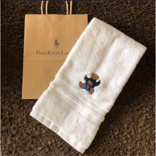 ポロラルフローレン(POLO RALPH LAUREN)のラルフローレン　ポロベア   フェイスタオル(ハンカチ)