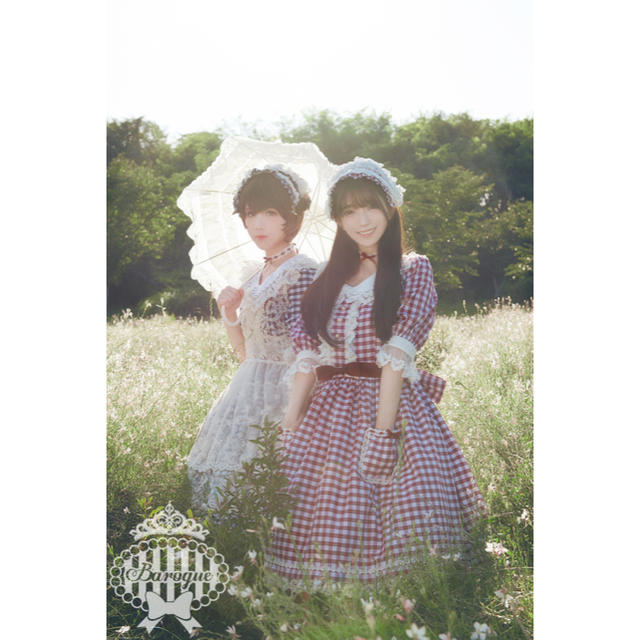BABY,THE STARS SHINE BRIGHT - baroque Dolly darling ギンガムドレス