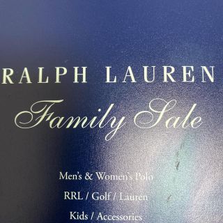 ラルフローレン(Ralph Lauren)のラルフローレン  ファミリーセール(ショッピング)