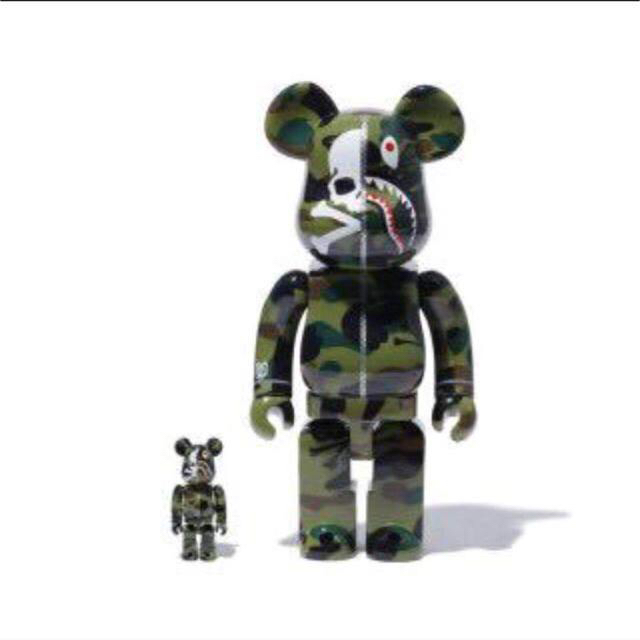 MEDICOM TOY(メディコムトイ)のBE@RBRICK mastermind VS A BATHING APE エンタメ/ホビーのフィギュア(その他)の商品写真