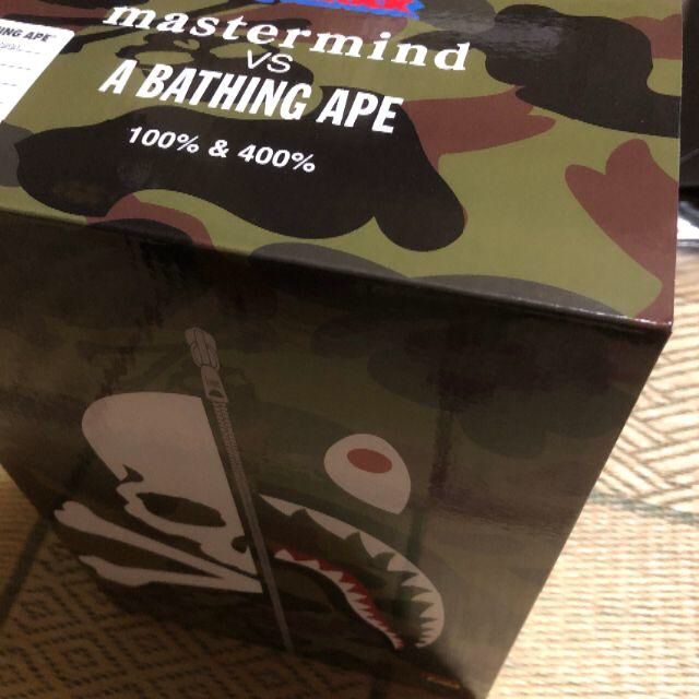 MEDICOM TOY(メディコムトイ)のBE@RBRICK mastermind VS A BATHING APE エンタメ/ホビーのフィギュア(その他)の商品写真