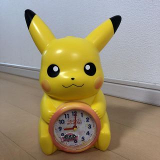 ポケモン(ポケモン)の新品　セイコー　ポケットモンスター 目覚し時計 ダイヤモンド&パール ピカチュー(置時計)