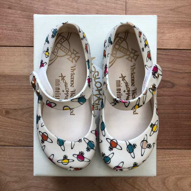 Vivienne Westwood(ヴィヴィアンウエストウッド)のVivienne Westwood メリッサ melissa ベビー 靴  キッズ/ベビー/マタニティのベビー靴/シューズ(~14cm)(フラットシューズ)の商品写真