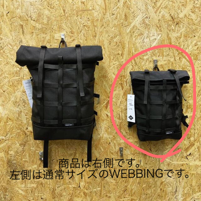 THE NORTH FACE(ザノースフェイス)のbraasi industry webbing 子供用 リュック　日本未発売 キッズ/ベビー/マタニティのこども用バッグ(リュックサック)の商品写真