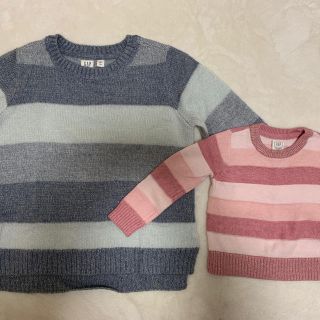 ベビーギャップ(babyGAP)のGAP ボーダー ニット リンクコーデ おそろい(ニット)