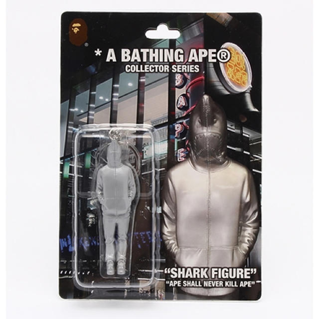 BAPE シャークキーホルダー SHARK FIGURE KEY HOLDER