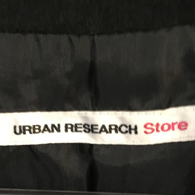 URBAN RESEARCH(アーバンリサーチ)のアーバンリサーチ　ブラック　チェスターコート レディースのジャケット/アウター(チェスターコート)の商品写真