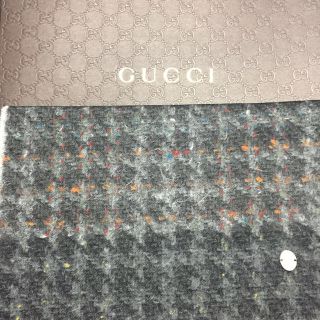 グッチ(Gucci)のGUCCI新品ウールカシミヤマフラー(マフラー)