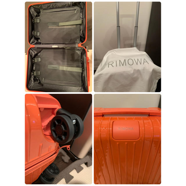 RIMOWA リモア　スーツケース　エッセンシャルキャビン　オレンジ