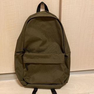 ムジルシリョウヒン(MUJI (無印良品))の無印良品　リュック　カーキ　ナイロン(リュック/バックパック)