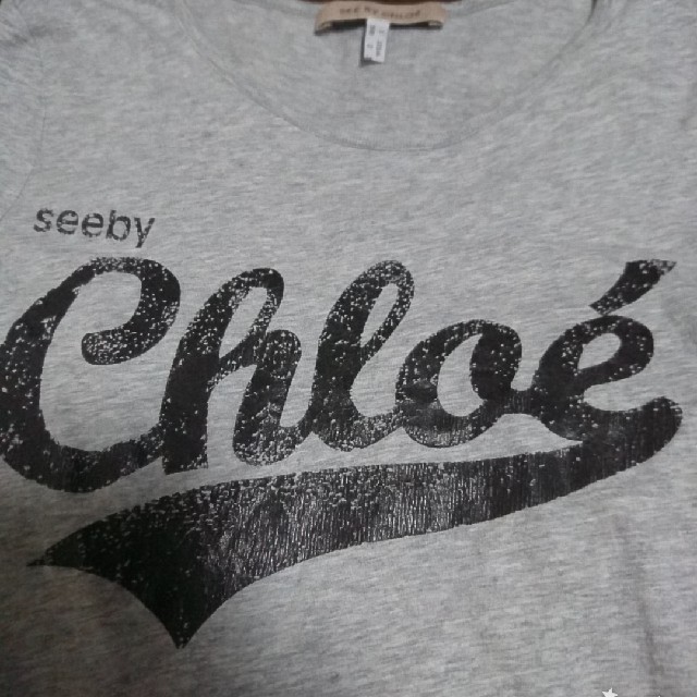 SEE BY CHLOE - シーバイクロエ長袖ロゴTシャツ ロンTの通販 by 退会します｜シーバイクロエならラクマ