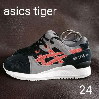 アシックス(asics)のASICS Tiger GEL-LYTE III Black/Chili(スニーカー)