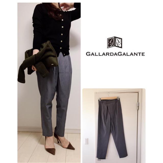 GALLARDA GALANTE(ガリャルダガランテ)の再入荷残り１点！jena パンツ グレー レディースのパンツ(カジュアルパンツ)の商品写真