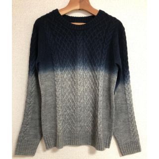 ハレ(HARE)の【極美品】HARE ハレ グラデーションニット M(ニット/セーター)