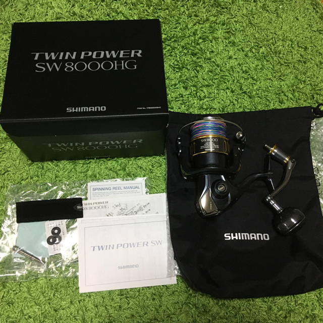 SHIMANO - ☆値下げ☆美品シマノ 15 ツインパワーSW 8000HG(ライン