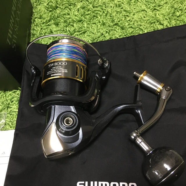 SHIMANO - ☆値下げ☆美品シマノ 15 ツインパワーSW 8000HG(ライン