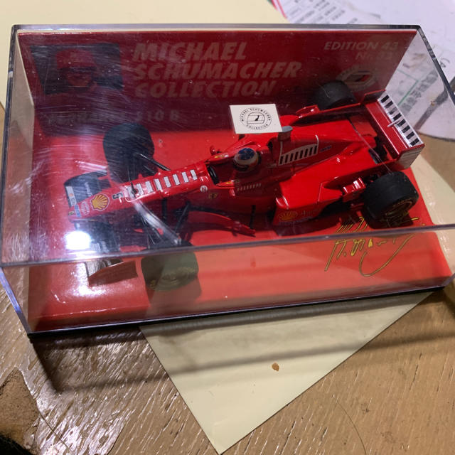 1/43 Minichamps SMC フェラーリF310 B M.シューマッハ