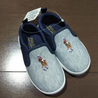 ポロラルフローレン(POLO RALPH LAUREN)の新品未使用☆POLO RALPH LAUREN キッズ靴(スリッポン)