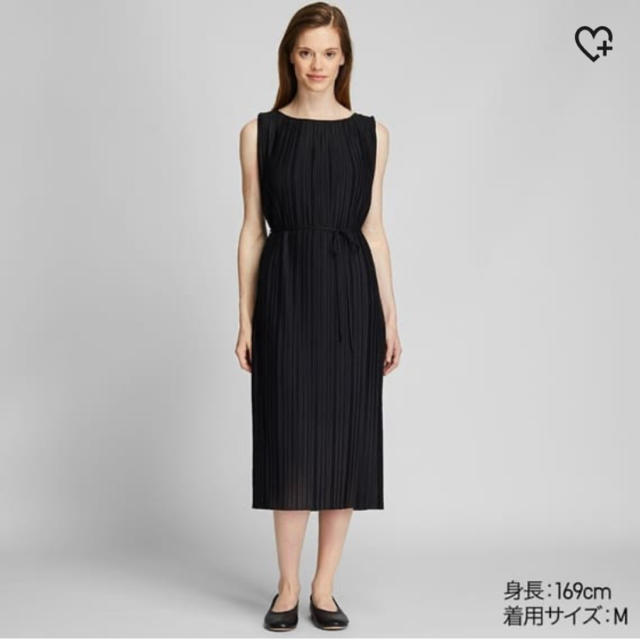 【新品】UNIQLO プリーツワンピース | フリマアプリ ラクマ