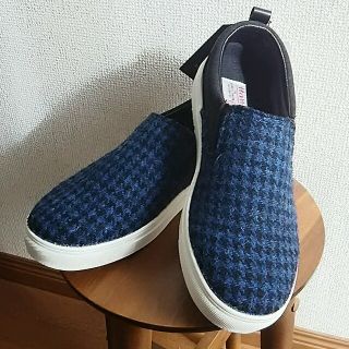 ハリスツイード(Harris Tweed)のにゃろにろ様専用ハリスツイードスリッポン(スニーカー)