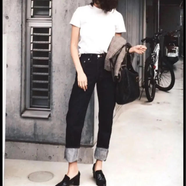 moussy(マウジー)のmoussy ワンウォッシュハイウエストデニム レディースのパンツ(デニム/ジーンズ)の商品写真