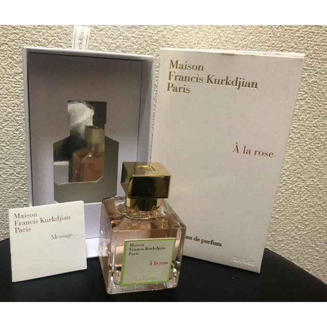 Maison Kurkdjian - MAISON A LA ROSE 70mlの通販 by xeko's shop｜メゾンフランシスクルジャンならラクマ Francis お得安い