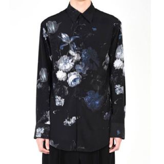 ラッドミュージシャン(LAD MUSICIAN)のラッドミュージシャン　18ss スタンダードシャツ　花柄　フラワー　美品　46(シャツ)