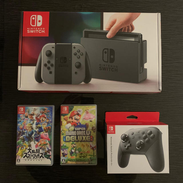 家庭用ゲーム機本体Nintendo Switch JOY-CON グレー HAC-S-KAAAA