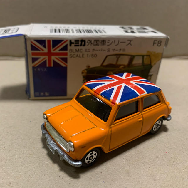 tomica日本製 トミカ MINI ミニクーパー sミニカー ユニオンジャック