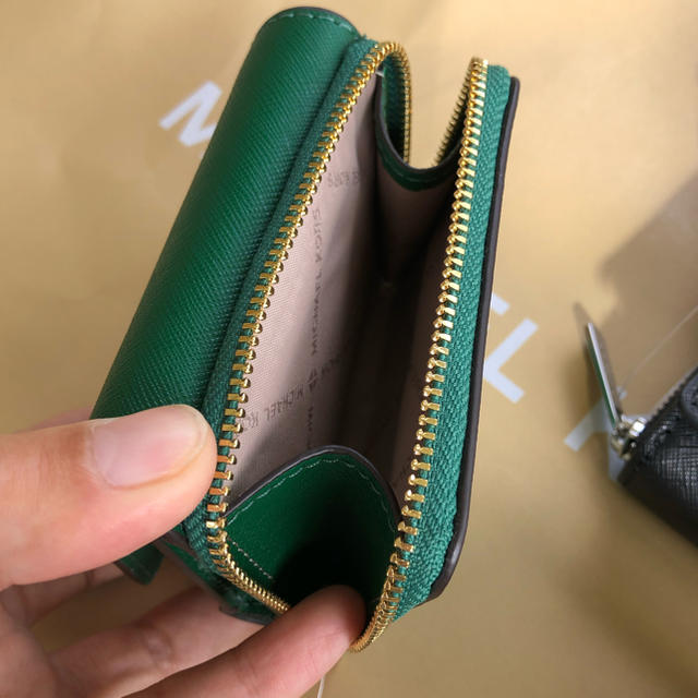 MICHAEL KORS - 新作!マイケルコース三つ折り財布 Jewel Green MICHAEL KORS - 新作!マイケルコース三つ折り財布 Jewel Green