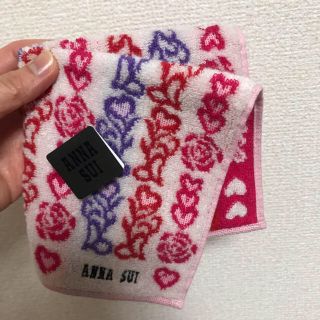 アナスイ(ANNA SUI)のお値下げしました☆『新品　未使用』ANNA SUI アナスイ タオルハンカチ(ハンカチ)